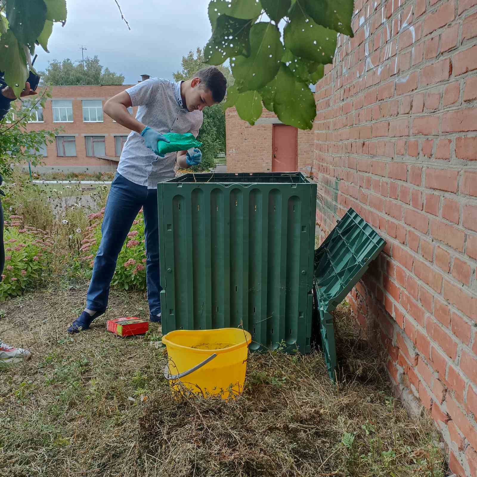 Не просто відходи: як в школах Полтавщини перетворили компостування на наукові дослідження