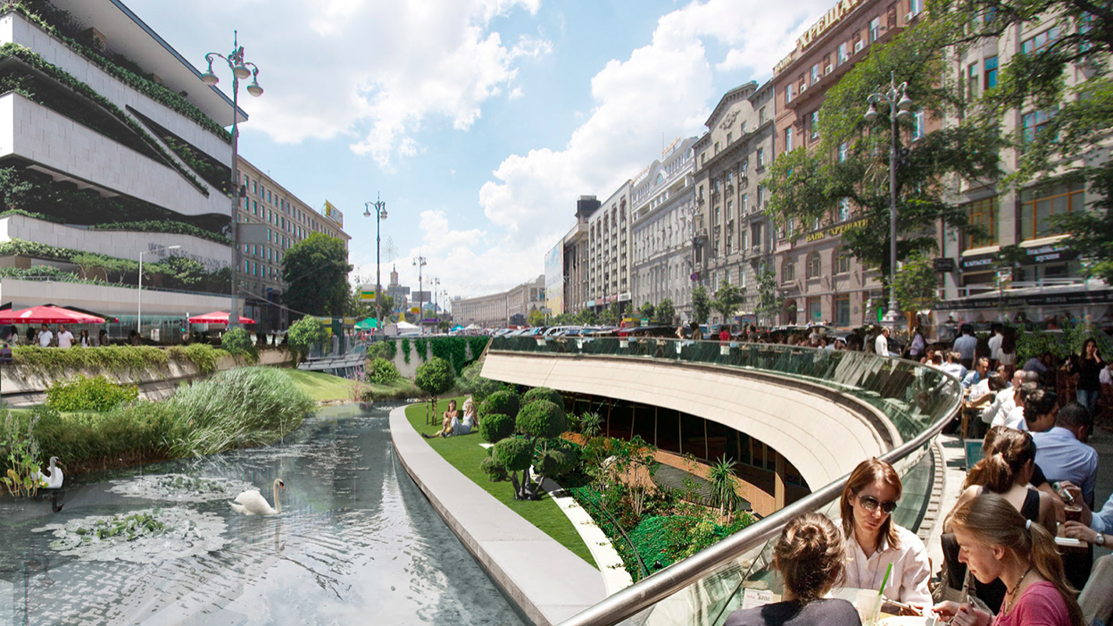 Новий урбан-тренд: як Києву стати містом-садом зі струмками та річками